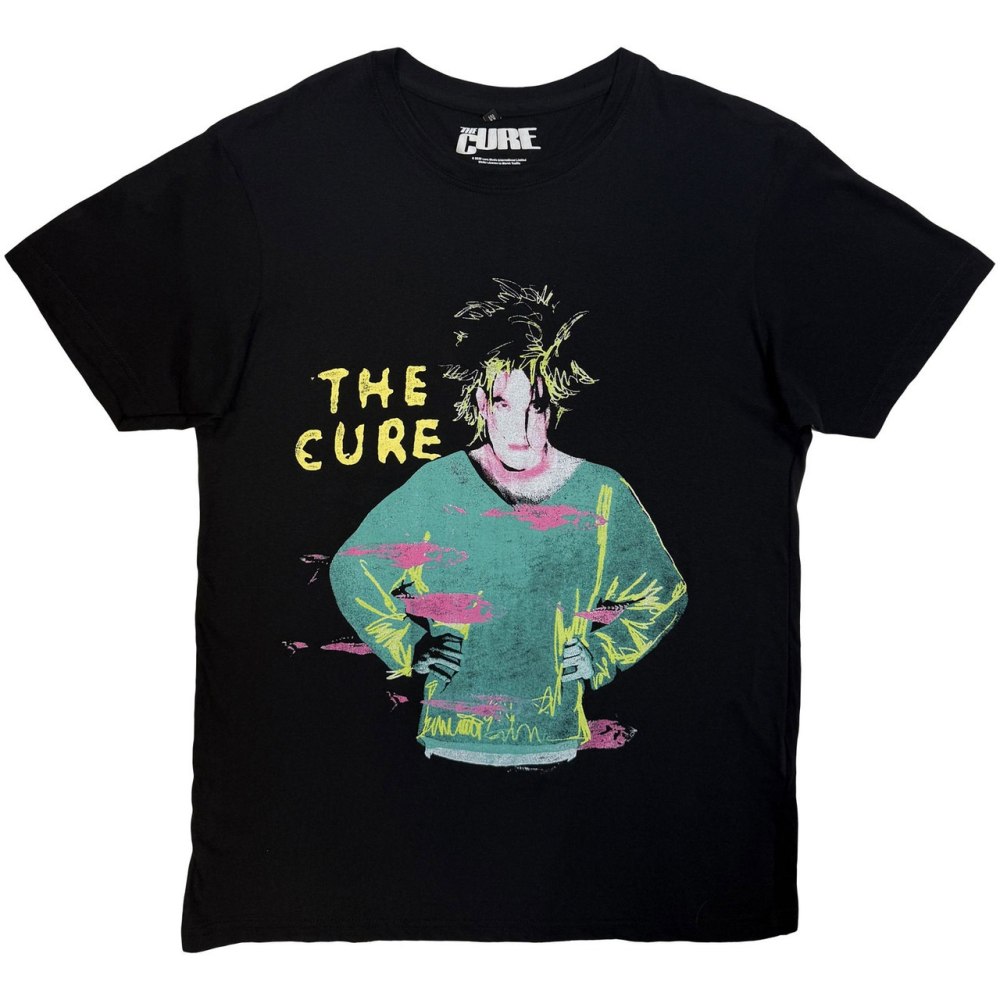 The Cure - Beach Party Tour '86 Heren Tshirt - Zwart